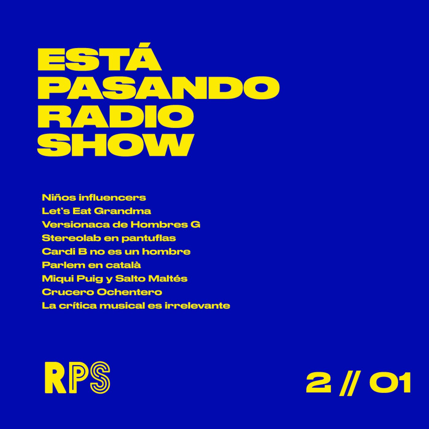 ESTÁ PASANDO RADIOSHOW.