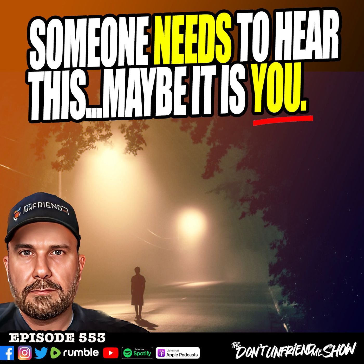 The Sodium Glow: A Message That Someone Out There Needs To Hear… Please Listen. episode artwork