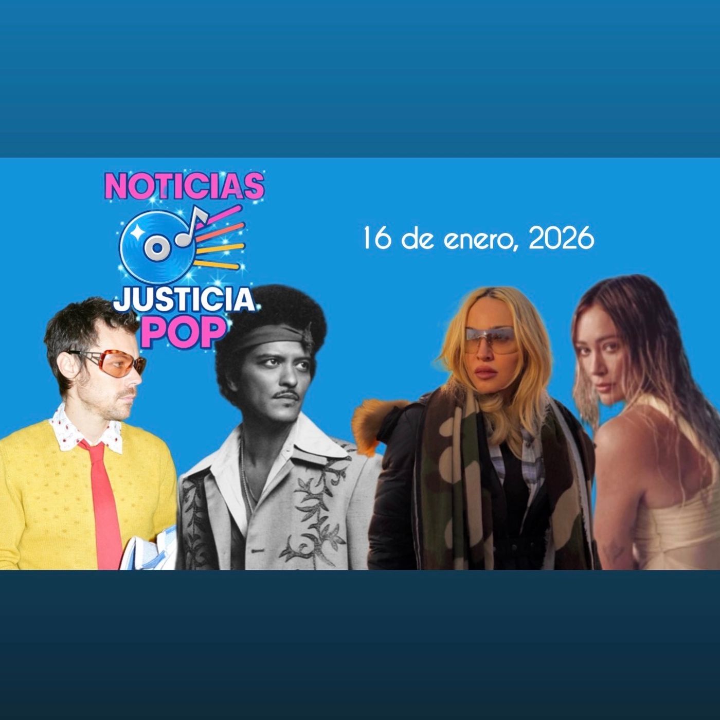 Harry Styles anuncia su regreso: Noticias Justicia Pop 16 de enero