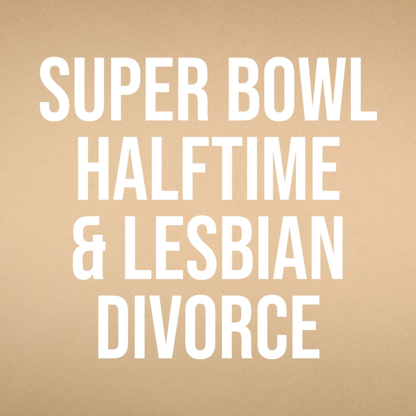 cover of episode Super Bowl Halftime & Lesbian Divorce