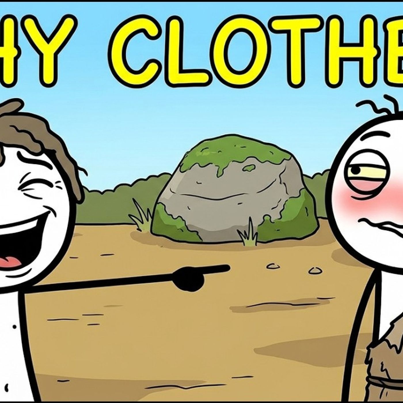 Why Did Ancient Humans Start Wearing Clothes episode artwork