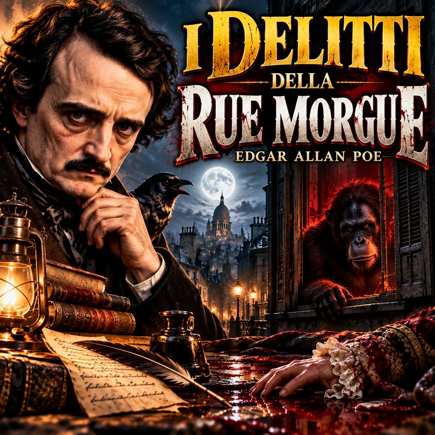 I delitti della Rue Morgue – Edgar Allan Poe - Audiolibro