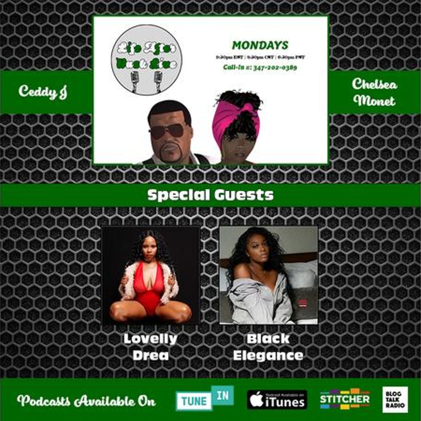 Special Guest @Black_Elegance @Lovelly_Drea episode artwork
