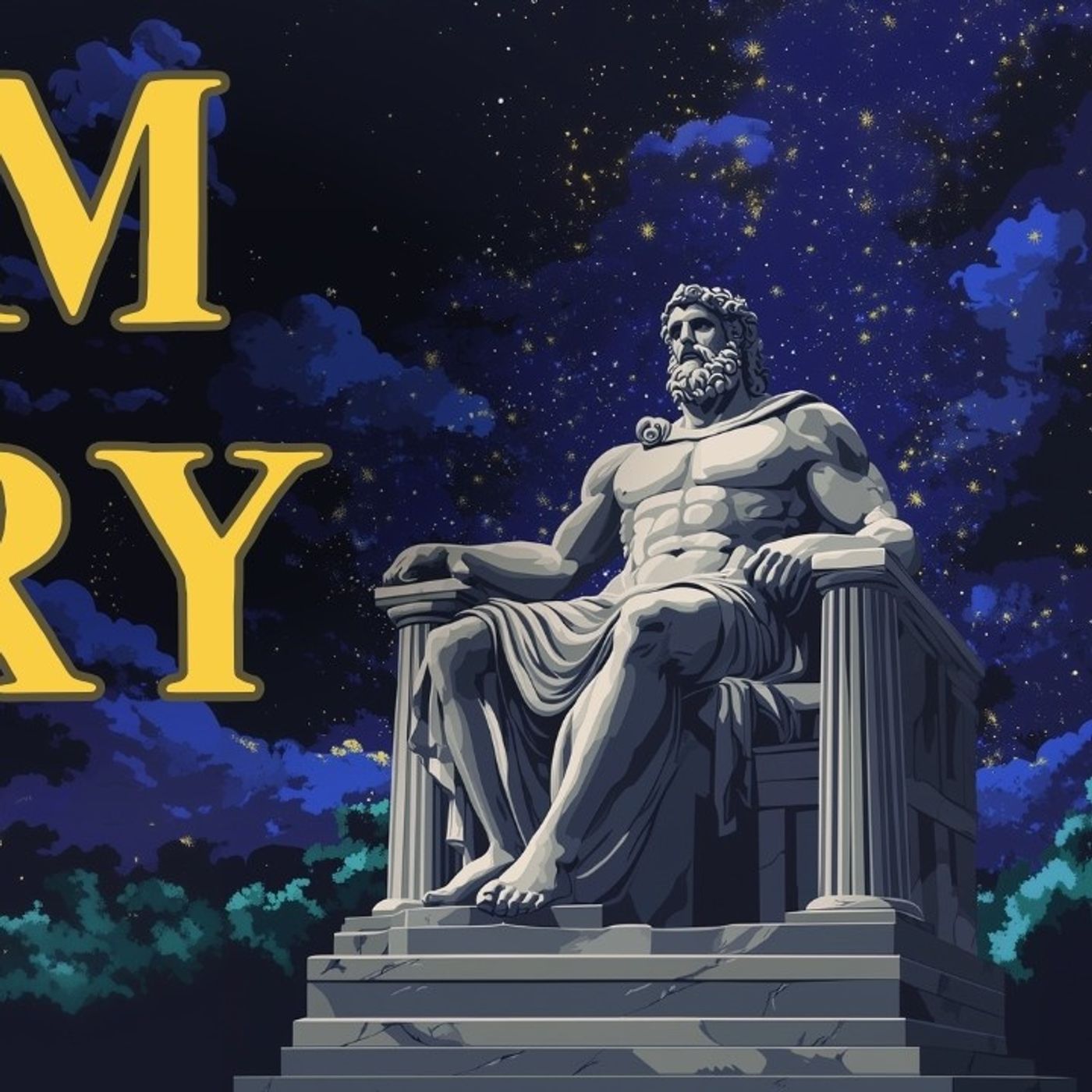 A RELAXING Sleepy Story 💤 The Statue of Zeus at Olympia 💤 BEDTIME STORY