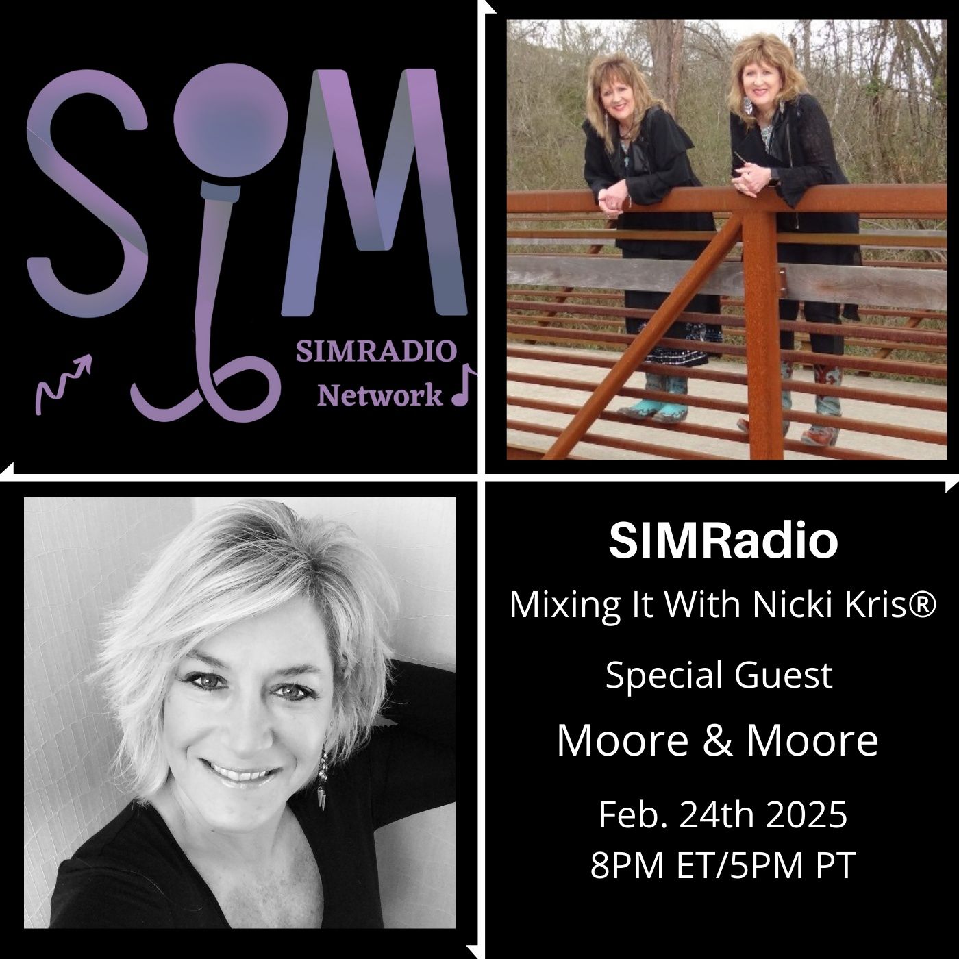 Mixing It With Nicki Kris - Country Music Duo - Moore & Moore episode artwork