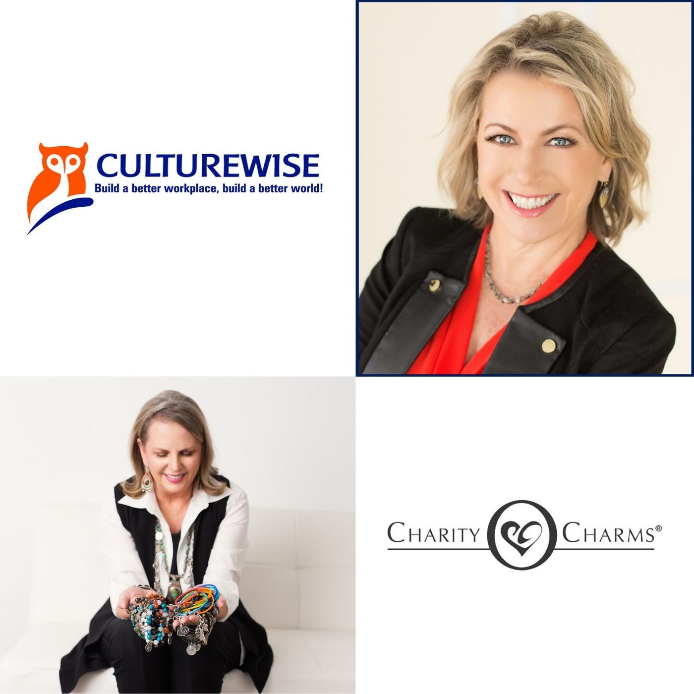 3C AMPLIFIED Mary Hall with CultureWise Consulting and Kay McDonald with Charity Charms episode artwork