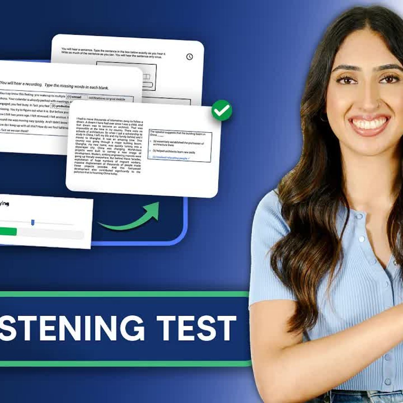Full PTE Listening Sample Test with Answers episode artwork