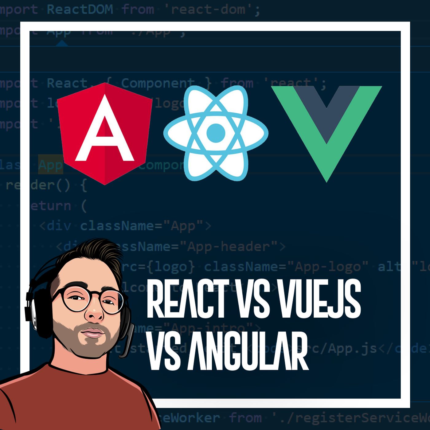 cover of episode Ep.23 - Vue, react o Angular. Quale è il framework JS migliore?