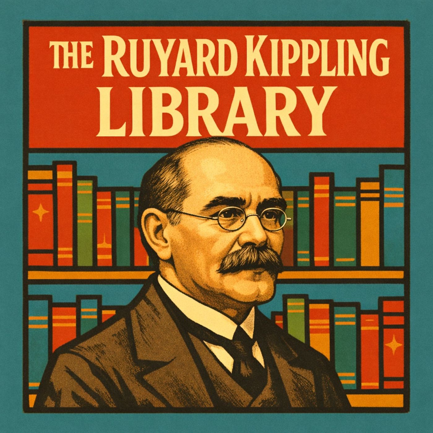 The Ruyard Kipling Library cover art