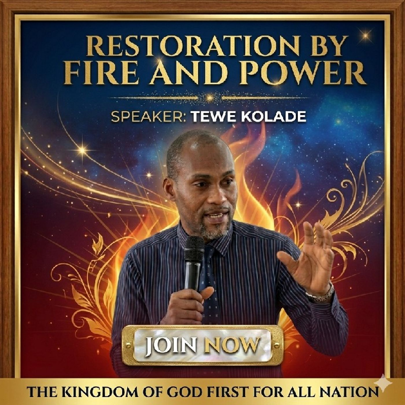 RESTORATION BY FIRE AND POWER episode artwork