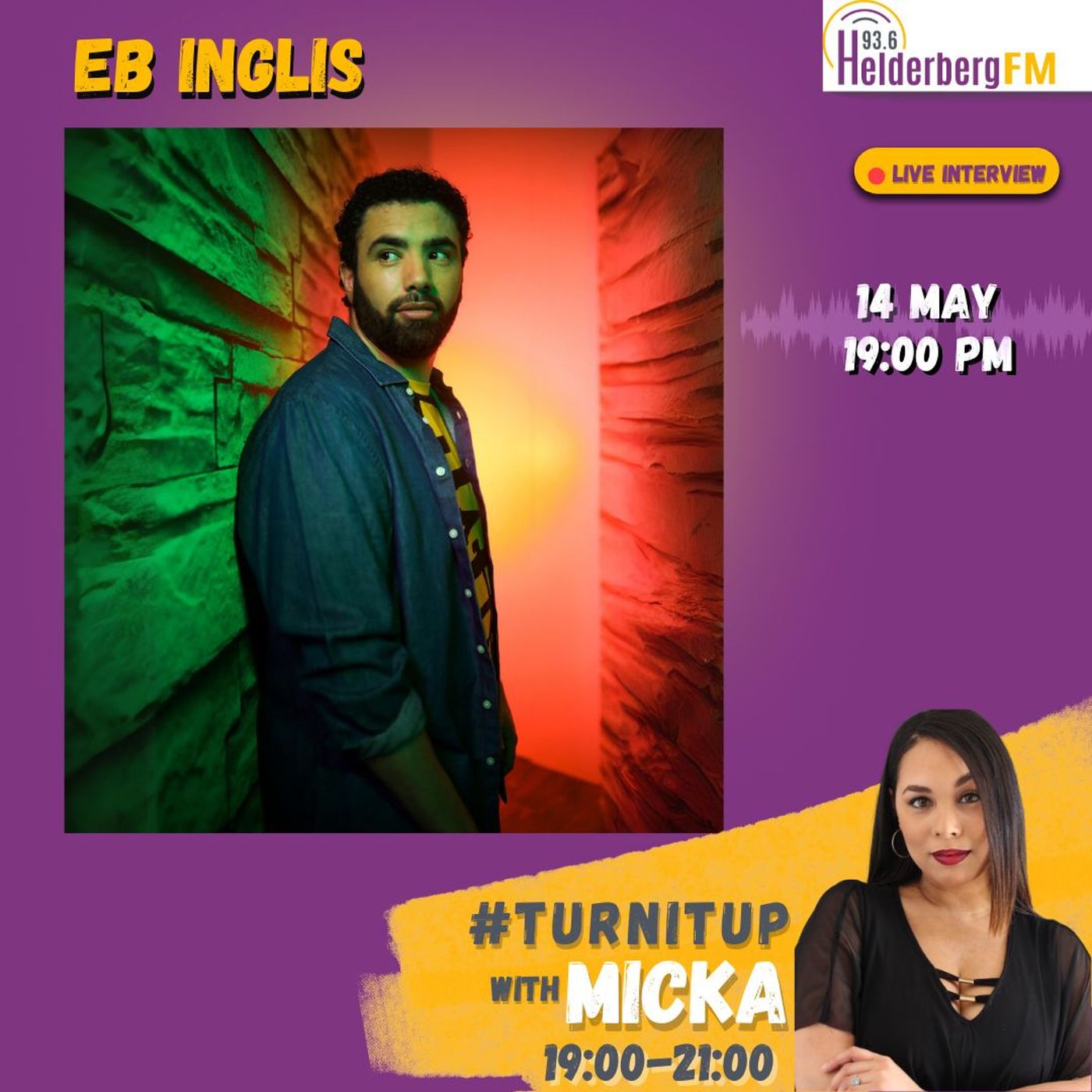 EB Inglis On #TurnItUP! episode artwork