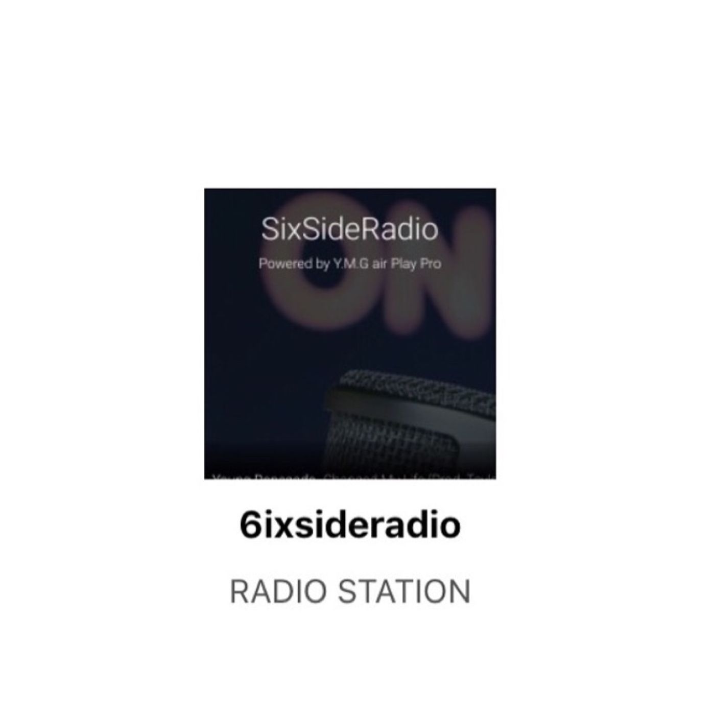6ixsideradio's show Playlist cover art