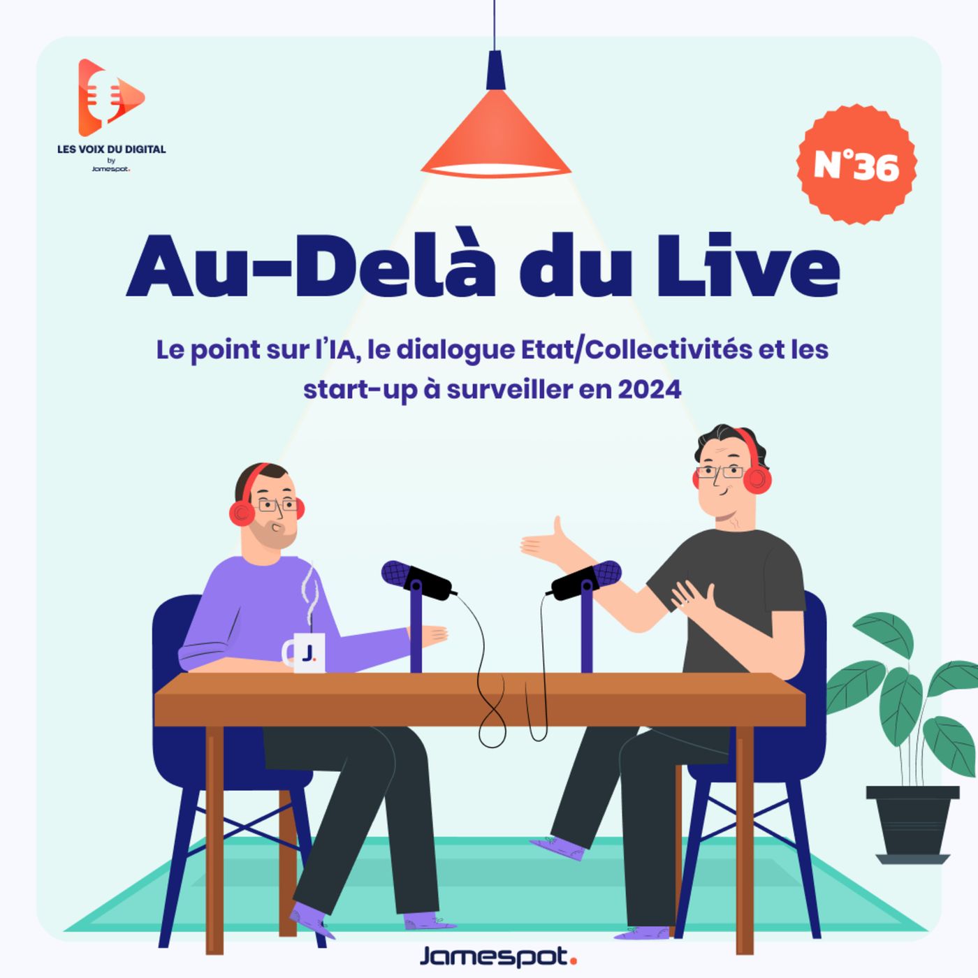 [ADDL] N°36 : Le point sur l'IA, le dialogue Etat/Collectivités et les start-up à surveiller en 2024 episode artwork