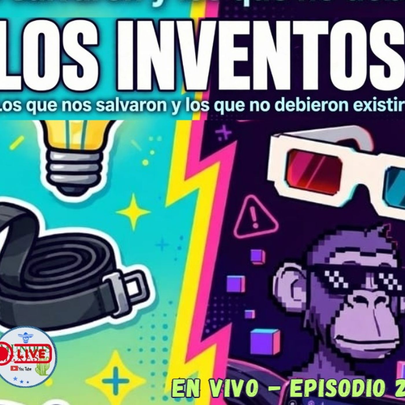 Los Inventos - Mundos mexas E25 episode artwork