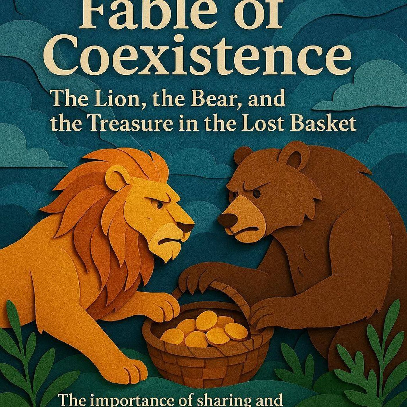 La leona y el oso: la disputa por la cesta de picnic | Fábula infantil episode artwork