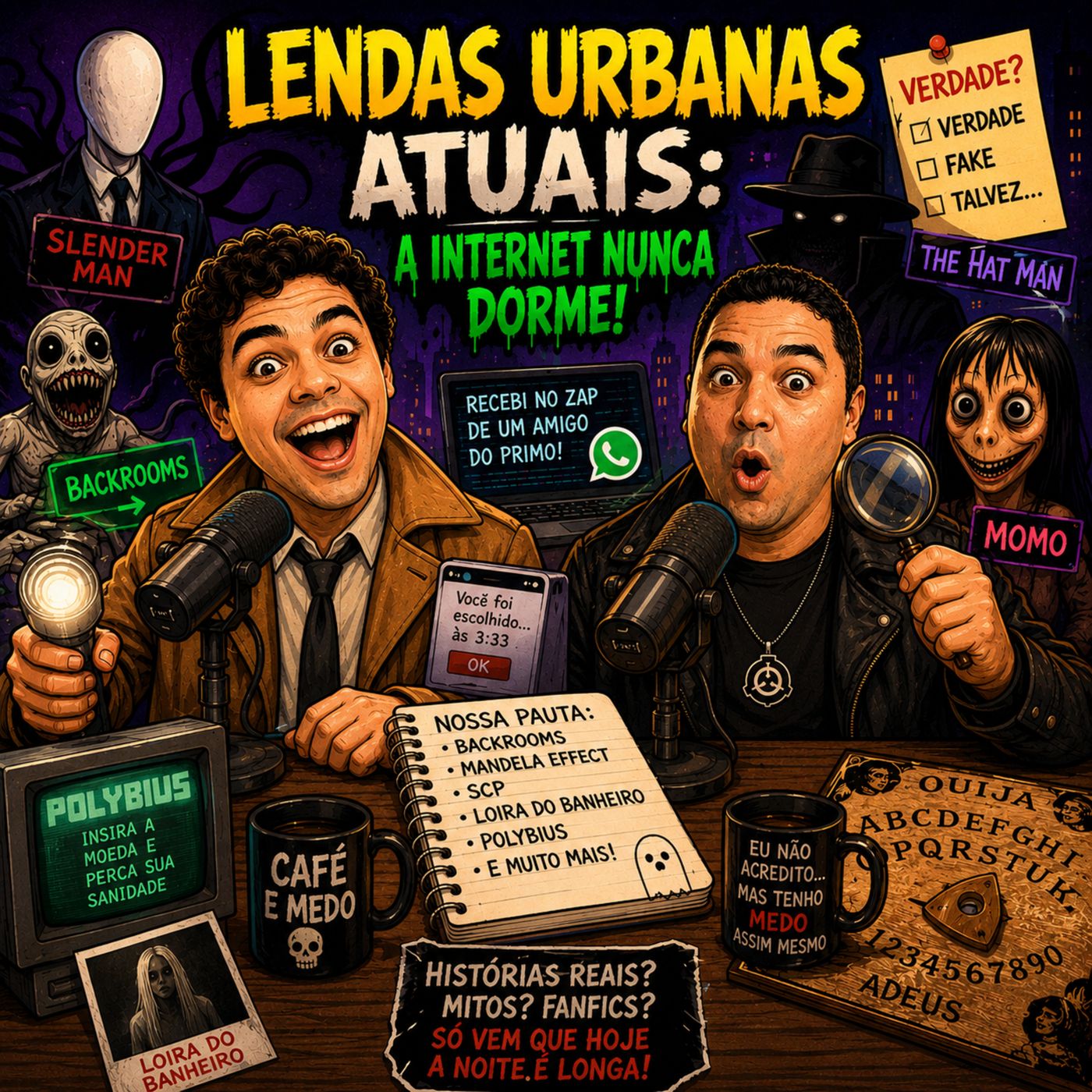 Episódio 91 👻 Lendas Urbanas Atuais: A Internet Nunca Dorme! episode artwork