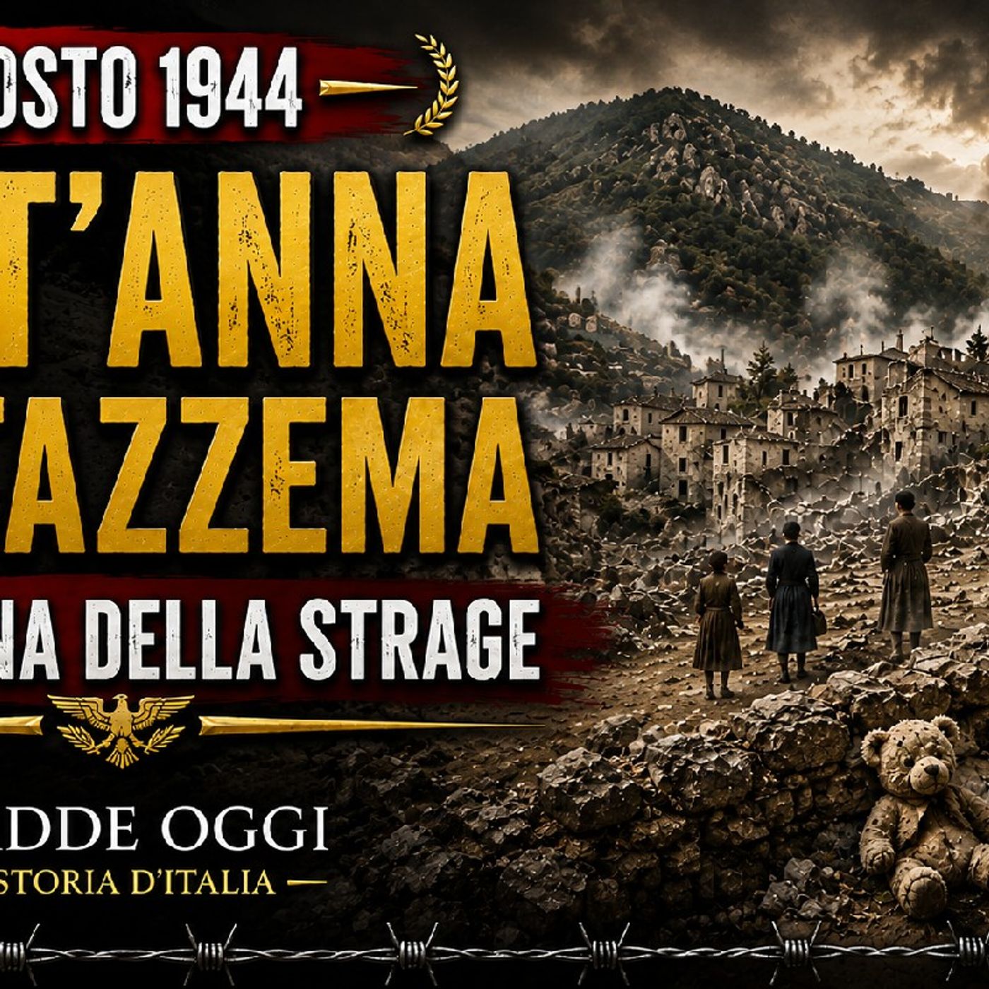 12 AGOSTO 1944 – SANT’ANNA di STAZZEMA: la mattina della STRAGE | Accadde Oggi episode artwork