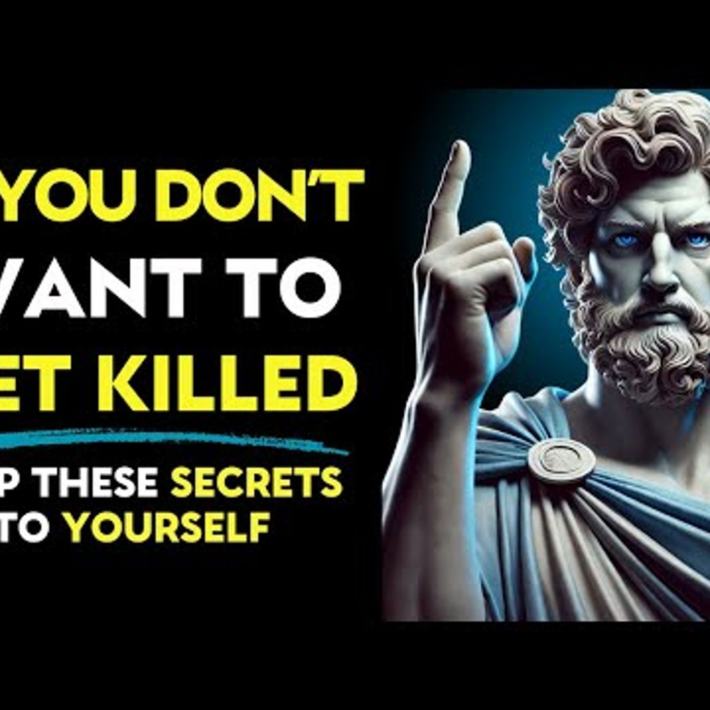 6 Secrets You Should Keep to Yourself If You Don't Want to Get Killed _ Stoic Philosophy episode artwork