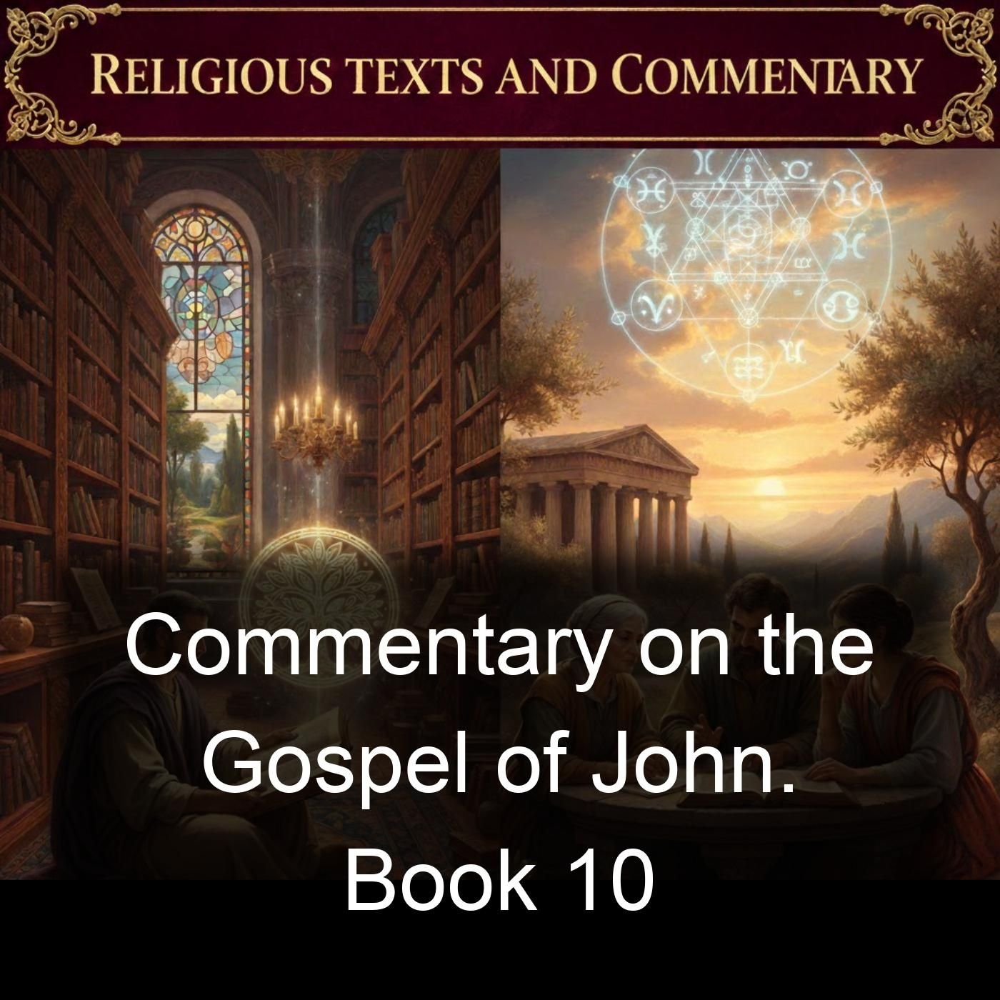 Commentary on the Gospel of John. Book 10