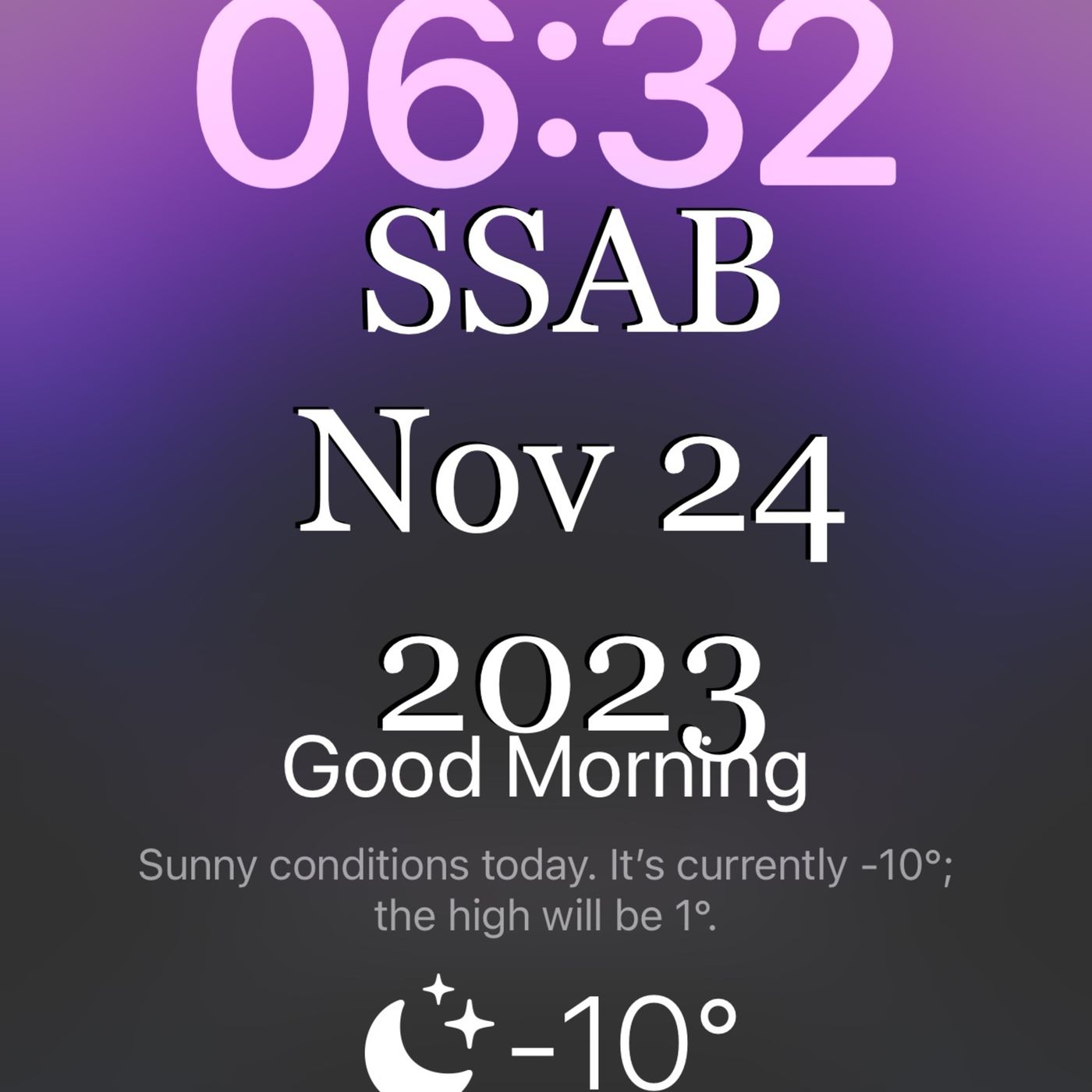 SSAB - November 24, 2023