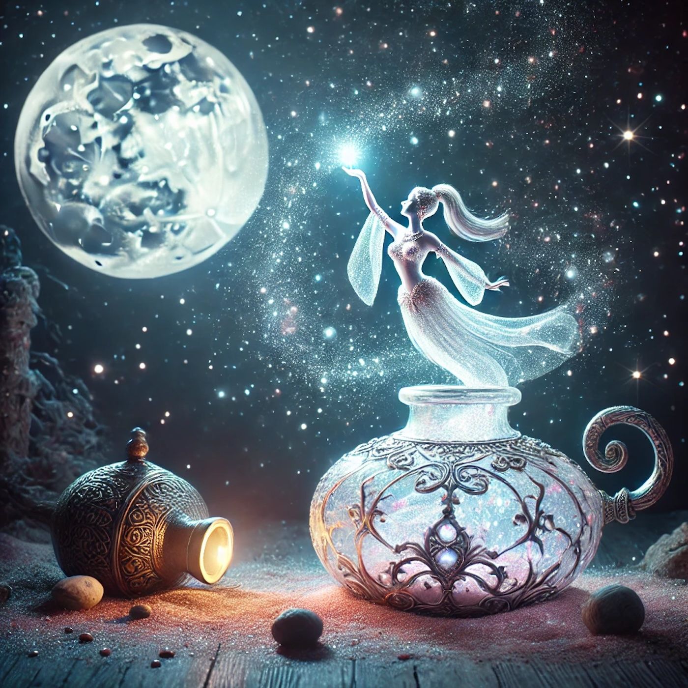 "If you wanna be with me, Baby, there's a price to pay, I'm a genie in a bottle, you gotta rub me the right way.." episode artwork