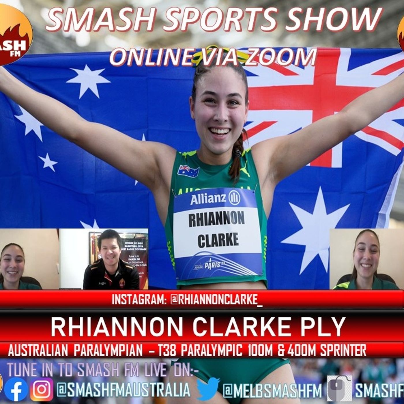 SSS10THYR: Rhiannon Clarke Paralympican Sprinter Interviews 131123