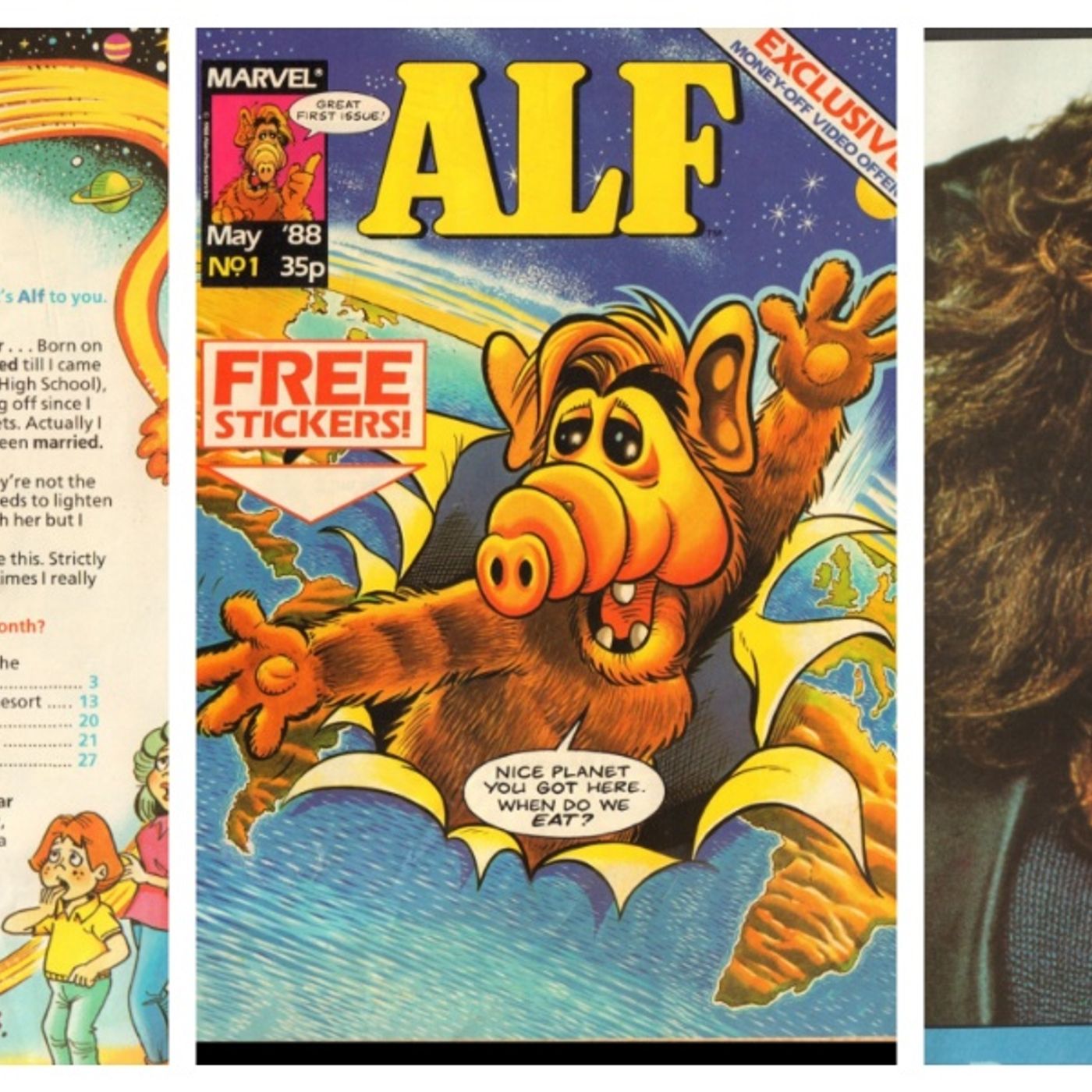 Source Material - AI vs. ALF #1 (Marvel UK, 1988)