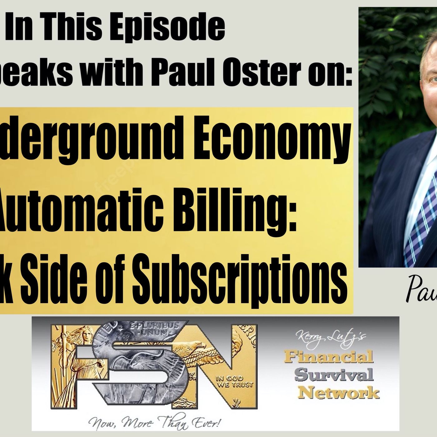 cover of episode The Underground Economy of Automatic Billing: Examining the Dark Side of Subscriptions - Paul Oster #6133