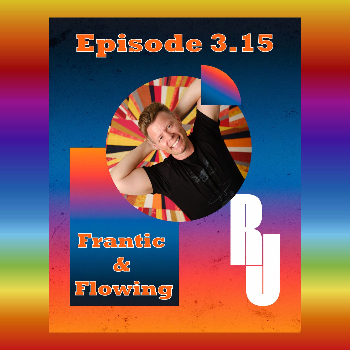 🧡 Frantic & Flowing: The Orange Thread of Pride