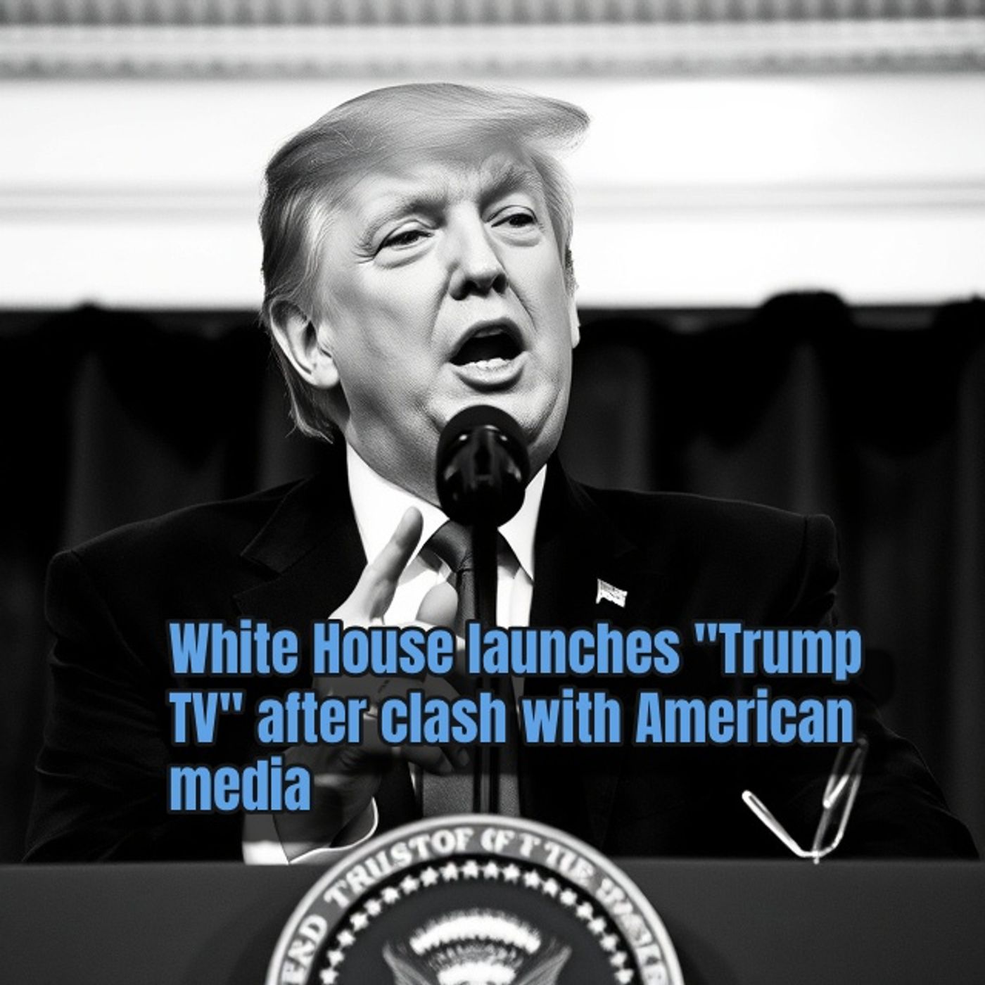 White House launches "Trump TV" after clash with American media episode artwork