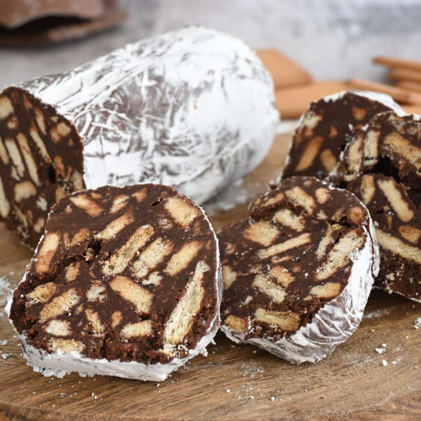 Salame di Cioccolato al Caffè