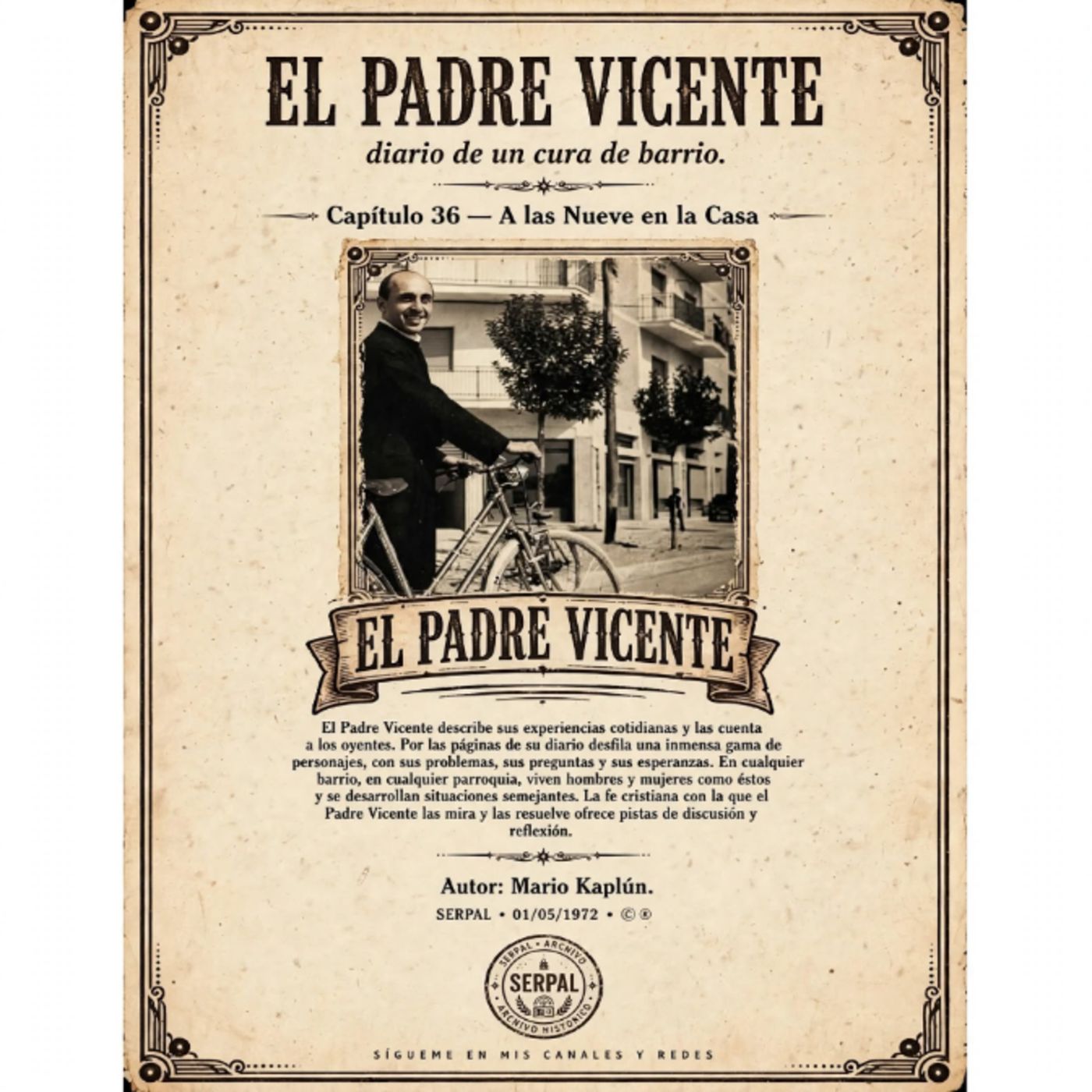 EL PADRE VICENTE, DIARIO DE UN CURA DE BARRIO 

 36._A las Nueve en la Casa episode artwork