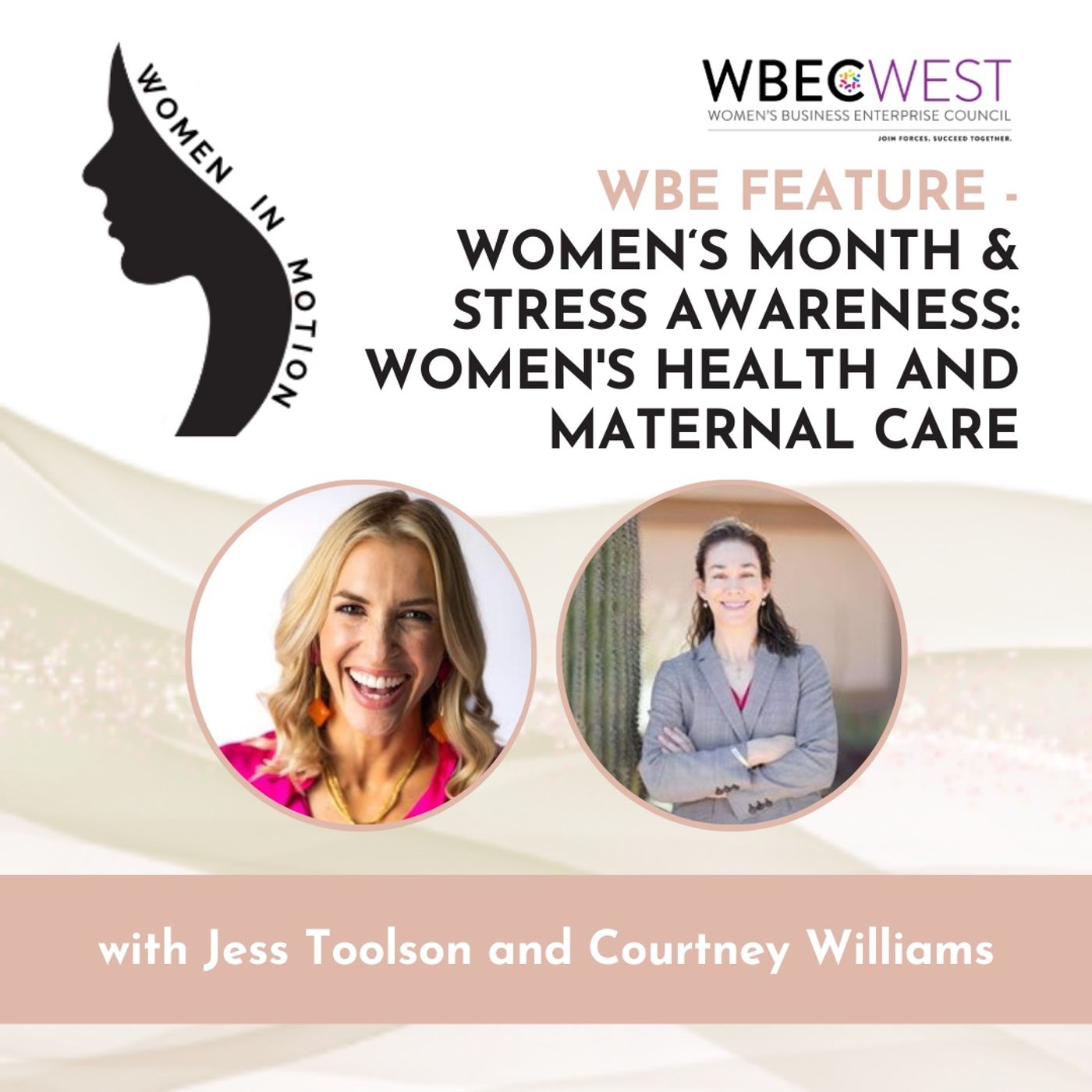 WBE Feature - Women's Month & Stress Awareness: Women's Health and Maternal Care episode artwork