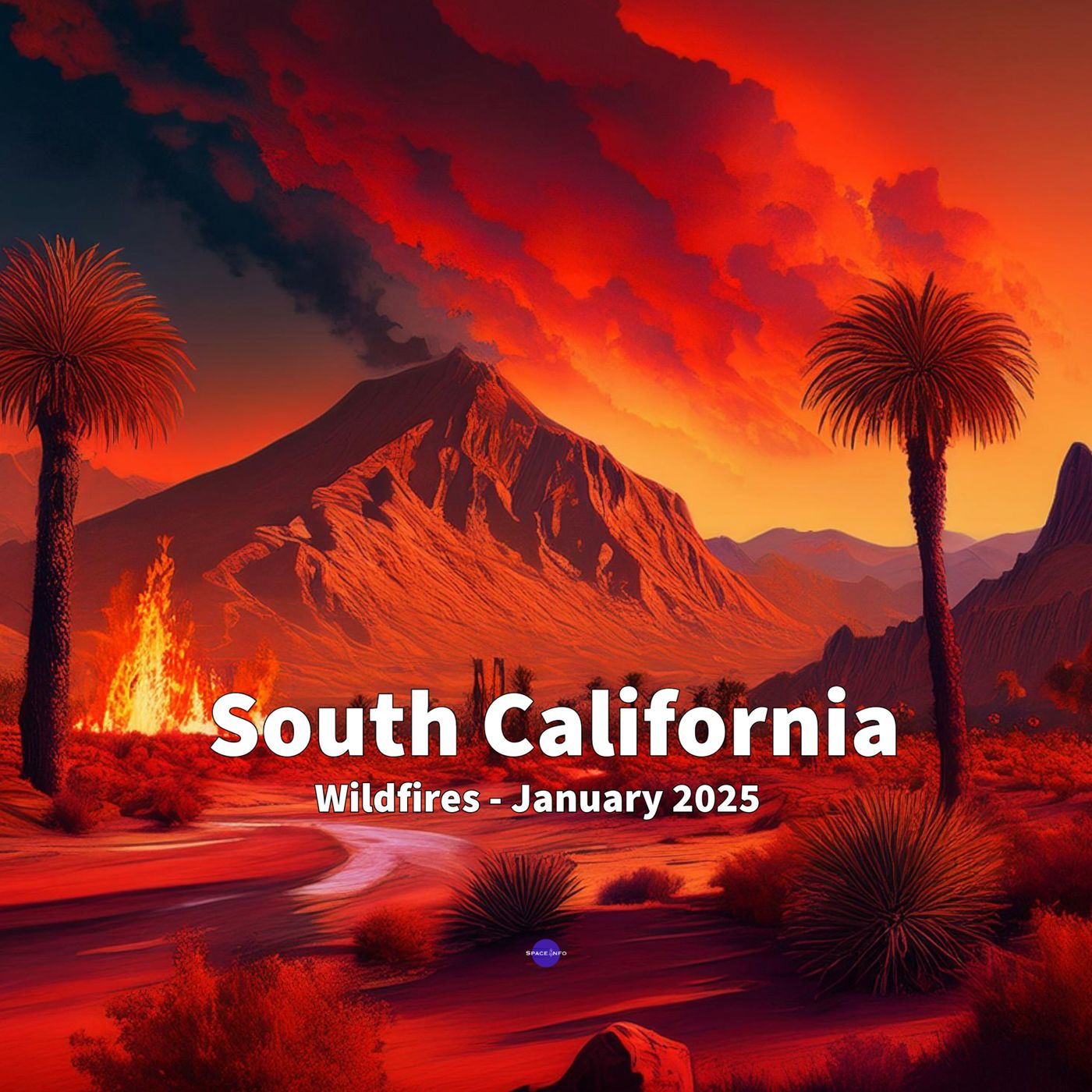Wildfires South California - January 2025