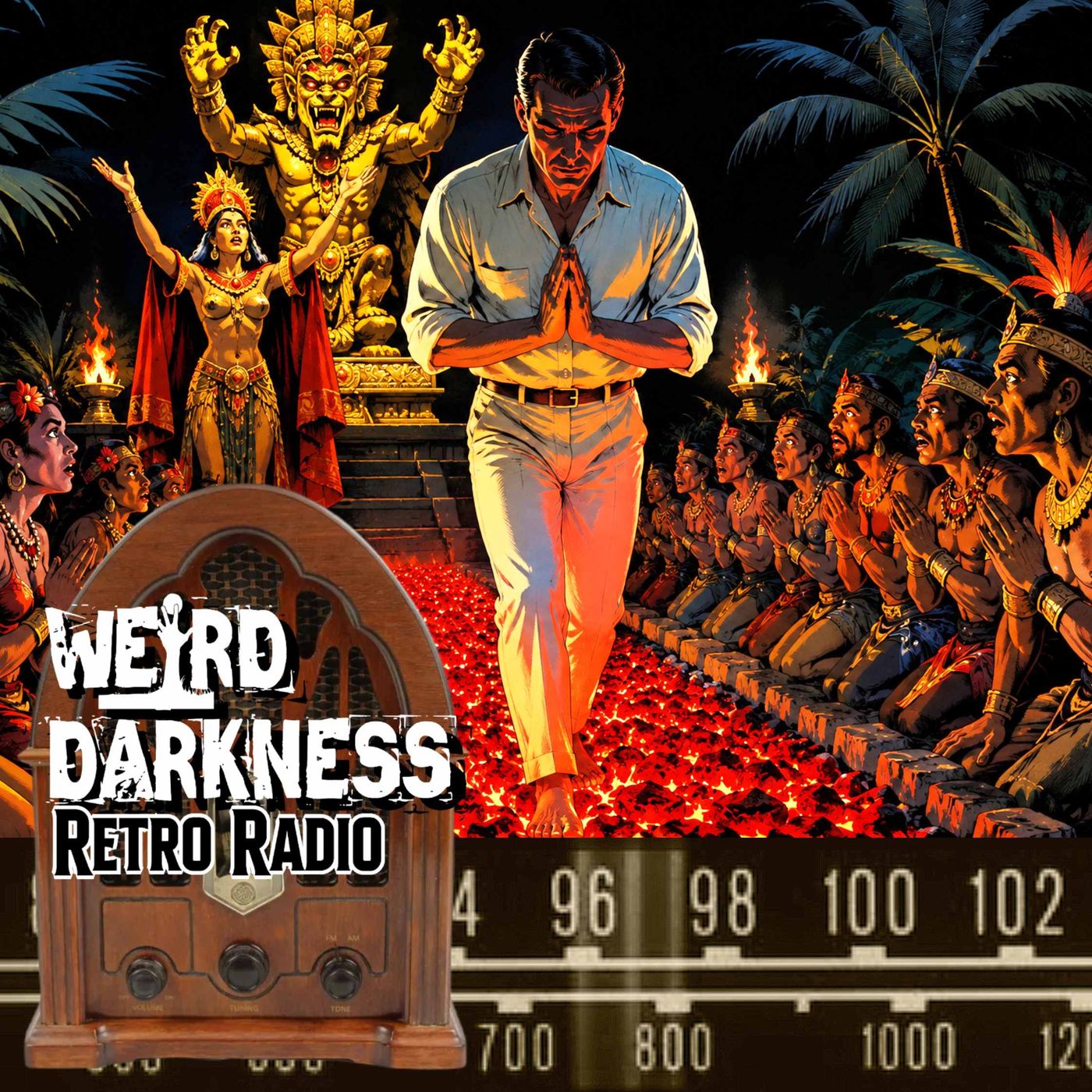 “Trial By Fire”: Faking a Sacred Firewalk to Steal an Island's Golden God | #RetroRadio