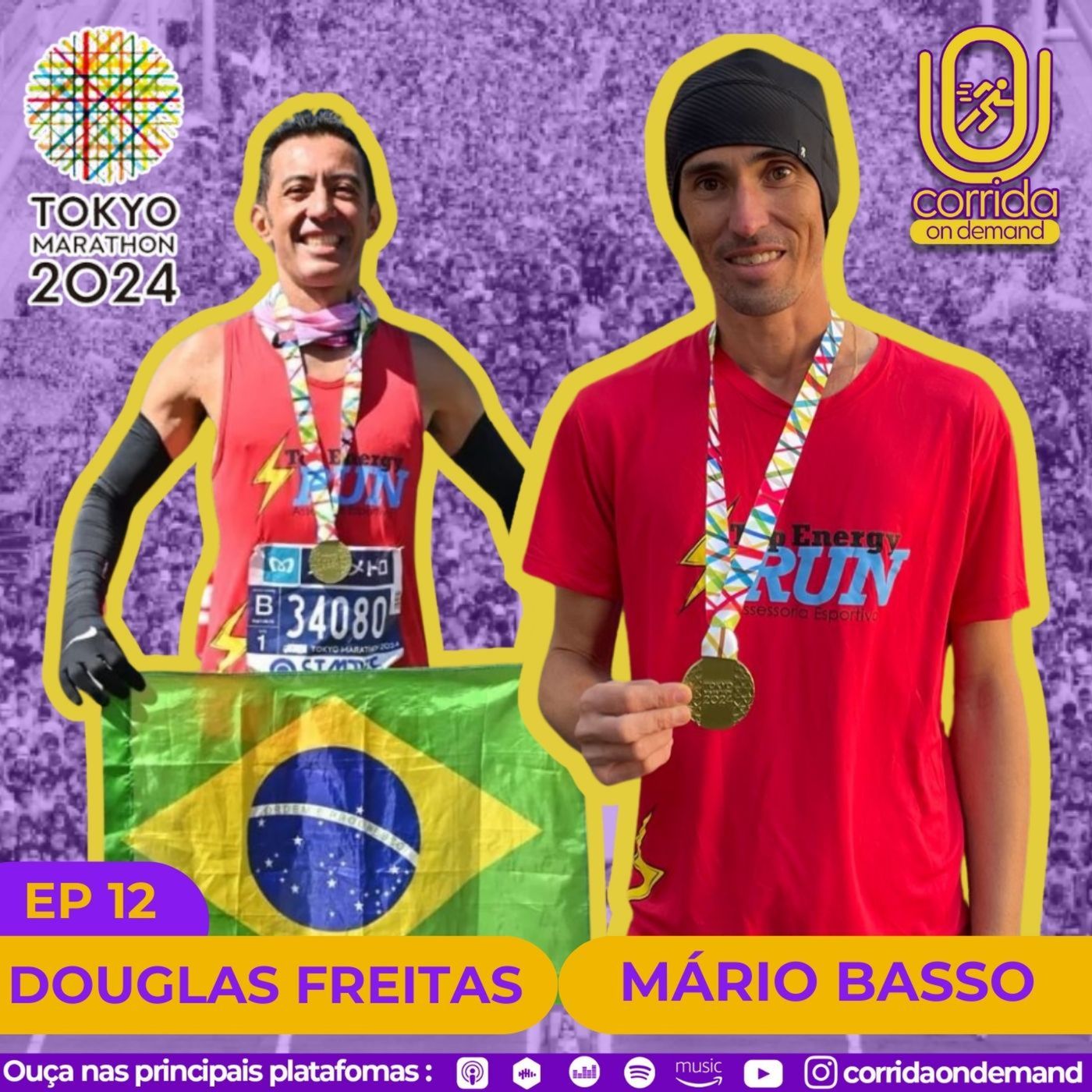 #13 MARATONA DE TÓQUIO COM MARIO BASSO E DOUGLAS FREITAS episode artwork