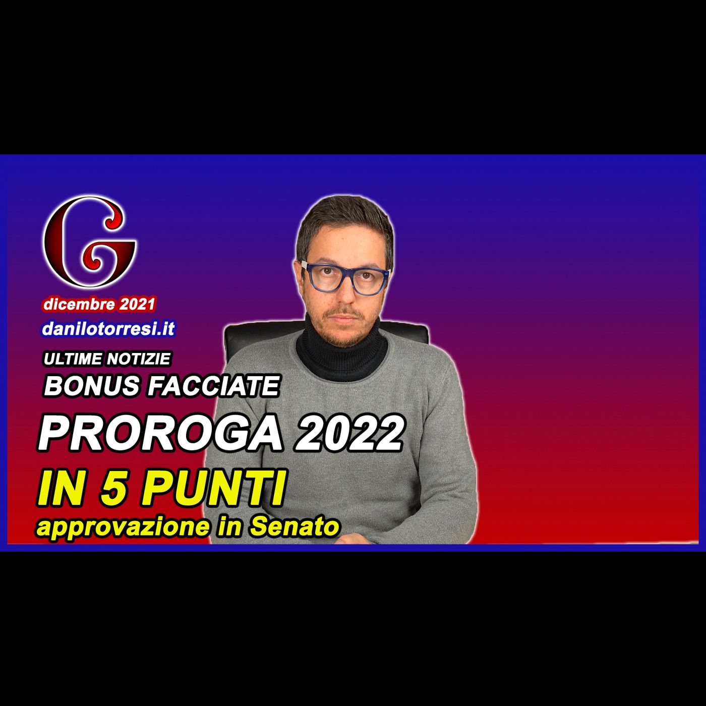 BONUS FACCIATE ultime notizie - la proroga 2022 e le 5 modifiche dalla legge di bilancio episode artwork