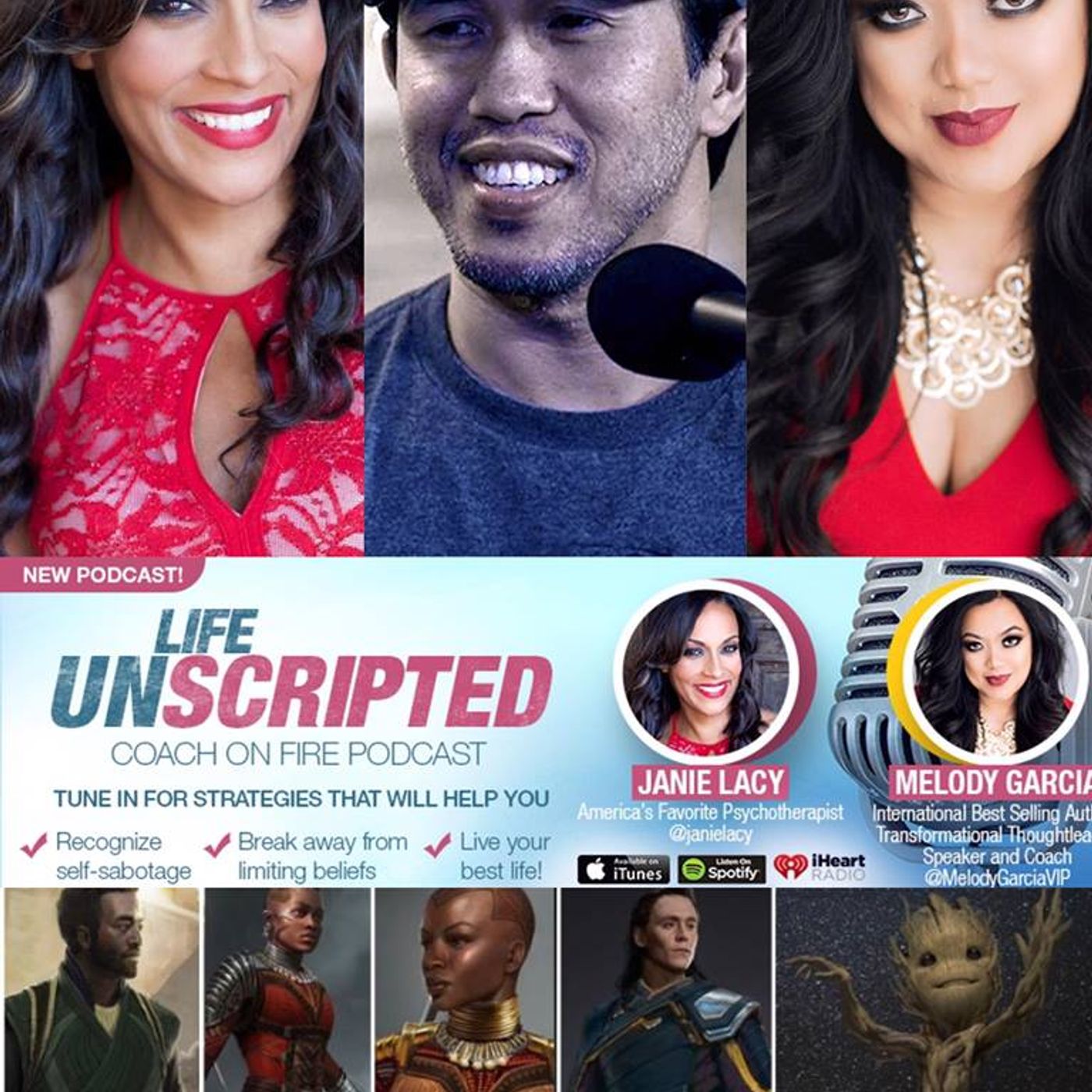 “Following Your Heart to Find Your True Calling” with Special Guest, Marvel Superhero Creator Anthony Francisco episode artwork