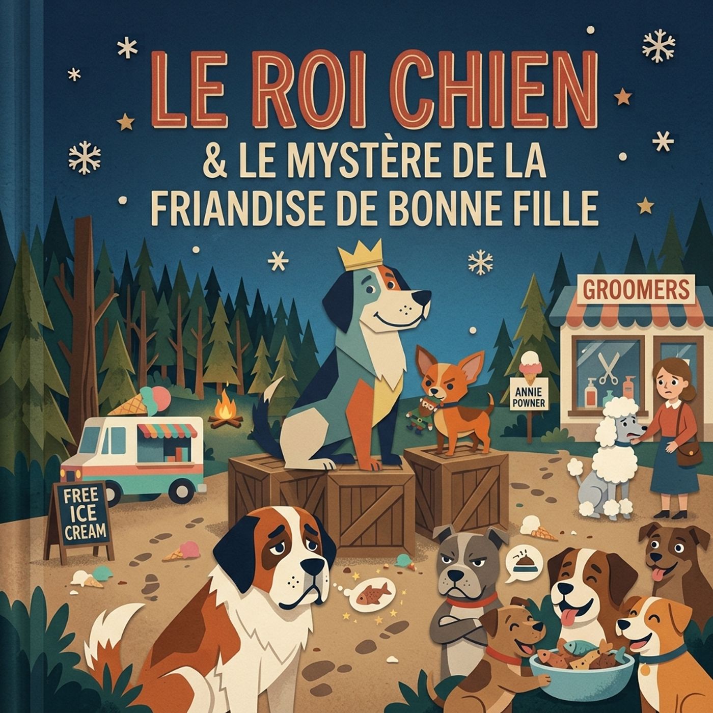 【Fable Urbaine Canine】 Le Roi Chien et le Mystère de la Friandise Volée | (Apprendre que la vérité finit toujours par se faire sentir)