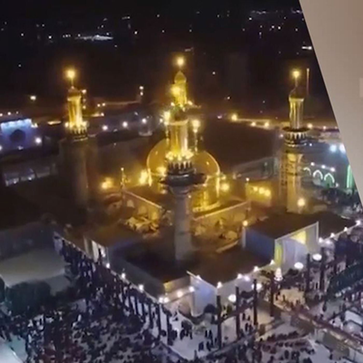 سالروز شهادت امام موسی کاظم (ع) -زیارت رهبری از کاظمین