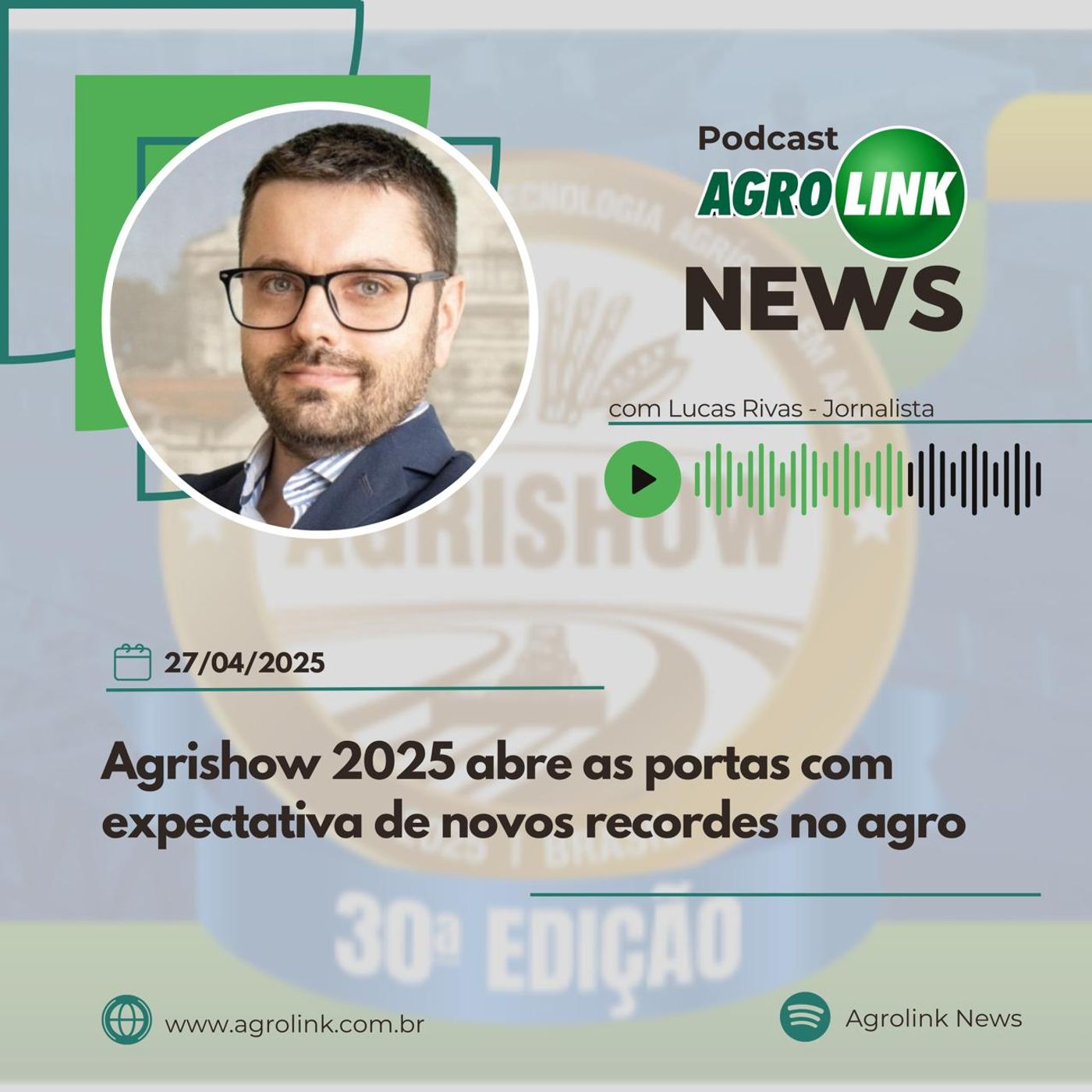 Agrishow projeta crescimento nos negócios em 30ª edição episode artwork