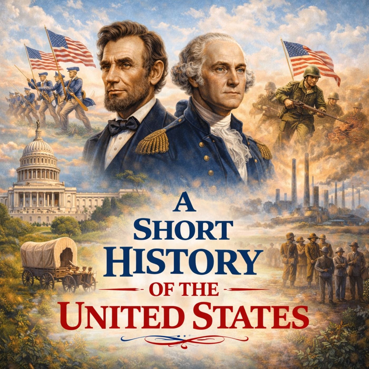 A Short History of the United States podcast artwork