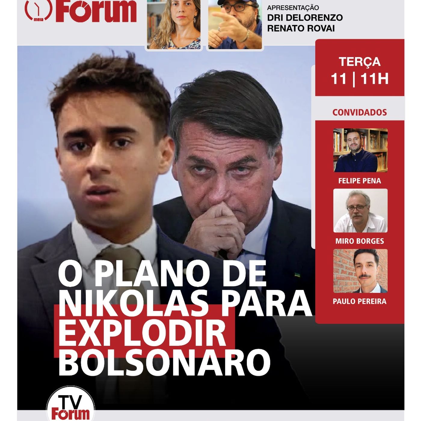 Nikolas X clã Bolsonaro? | Nova PEC da Blindagem: Derrite quer PF longe do crime organizado | 11.11