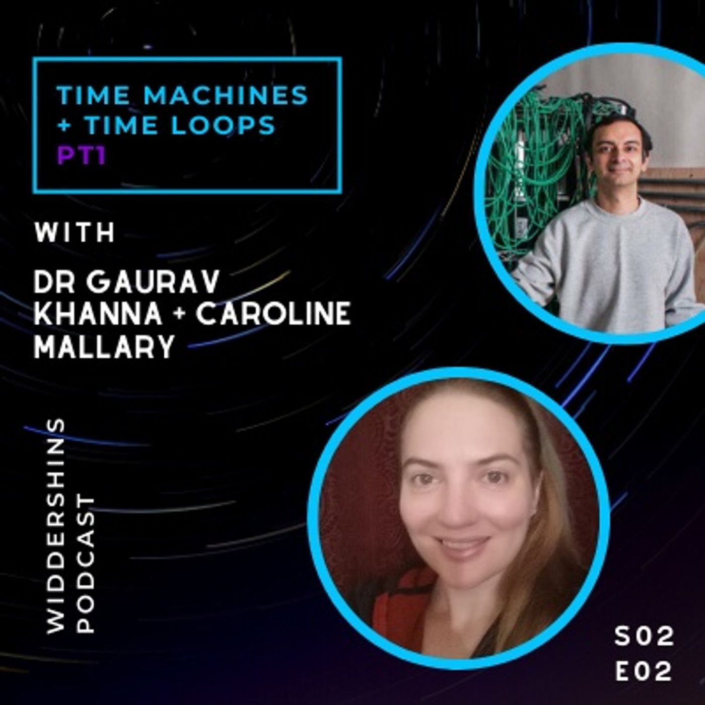 So2E02  - [Pt 1] Time travel and time loops with Dr Gaurav Khanna and Caroline Mallary