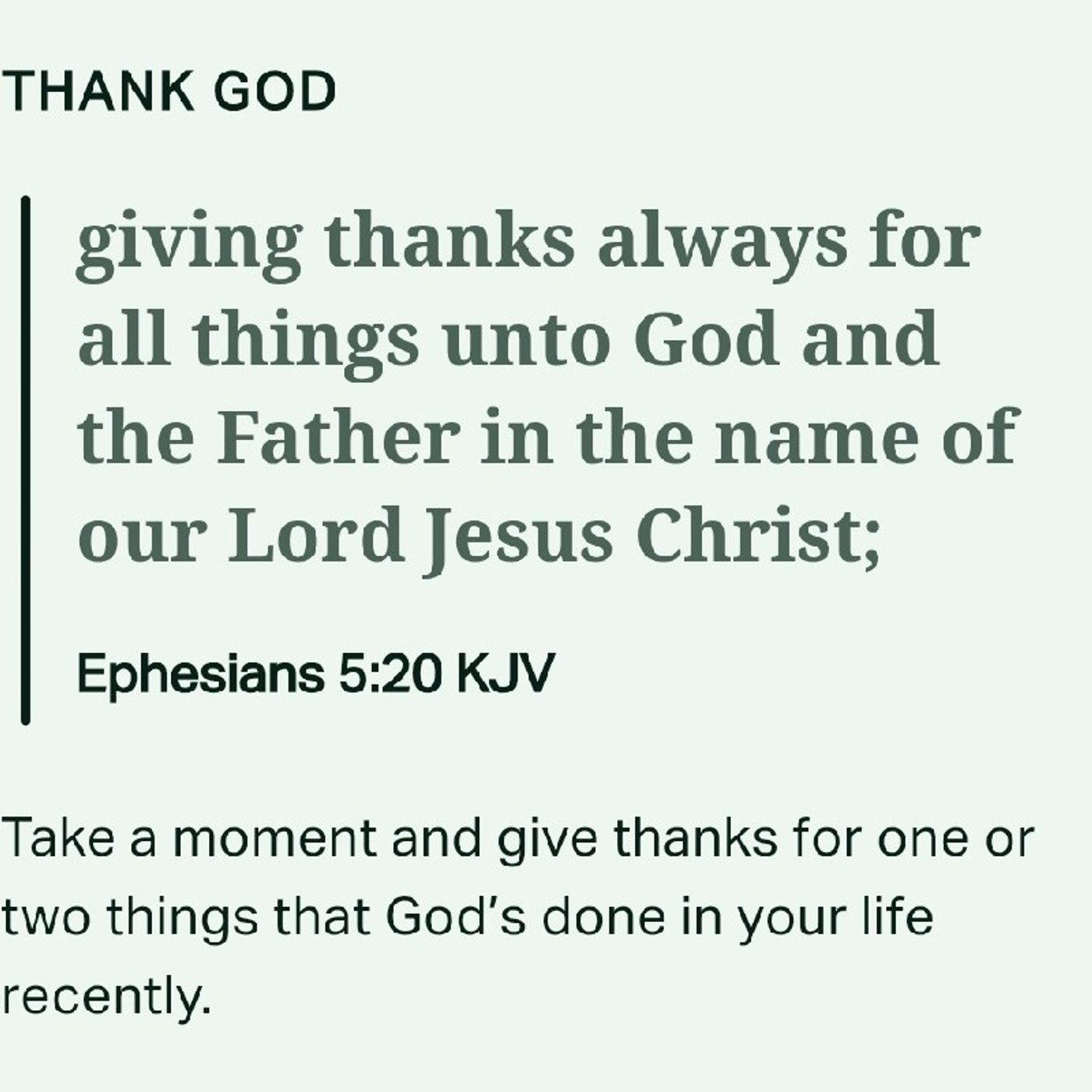 ET reads from the Today in the Word and Our Daily Bread Devotional on What We Deserve/Loving Neighbors.