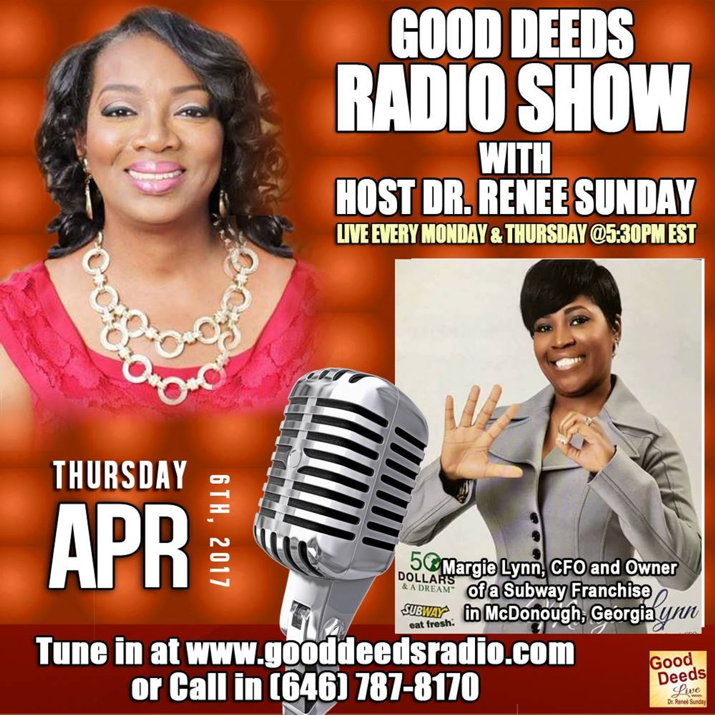 Dr. Renee Sunday\'s show