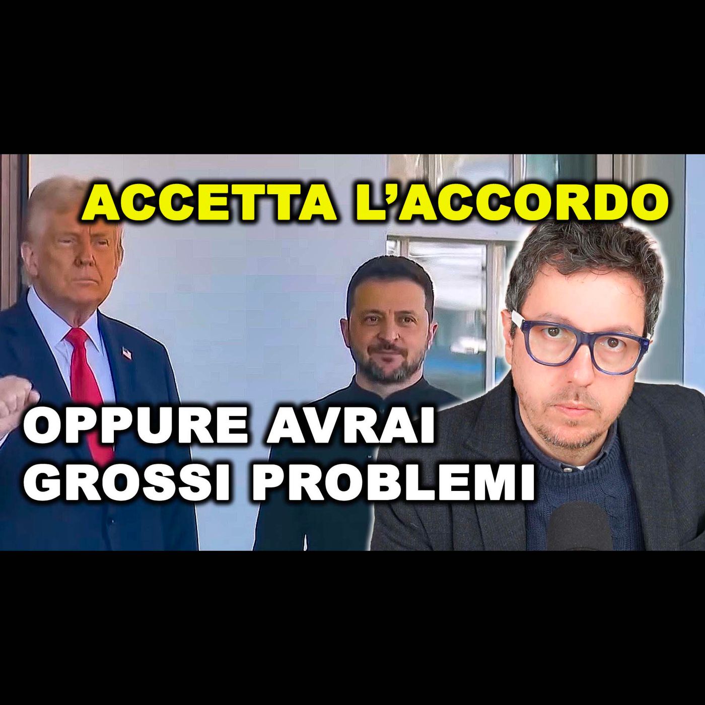 OGGI TRUMP SE LA PRENDE CON ZELENSKY “avrebbe problemi, grossi, grossi problemi”