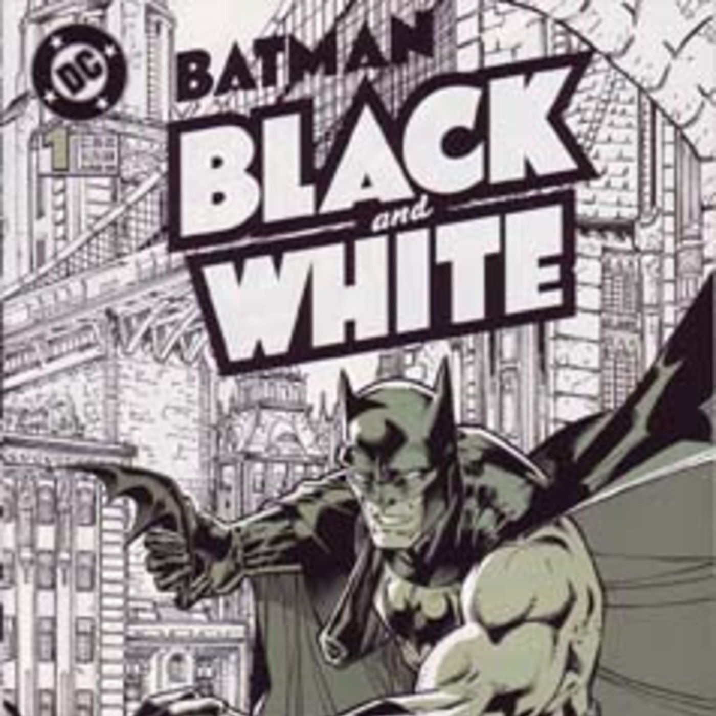 Unspoken Issues #167 - Batman: Black and White #1 (1996) episode artwork