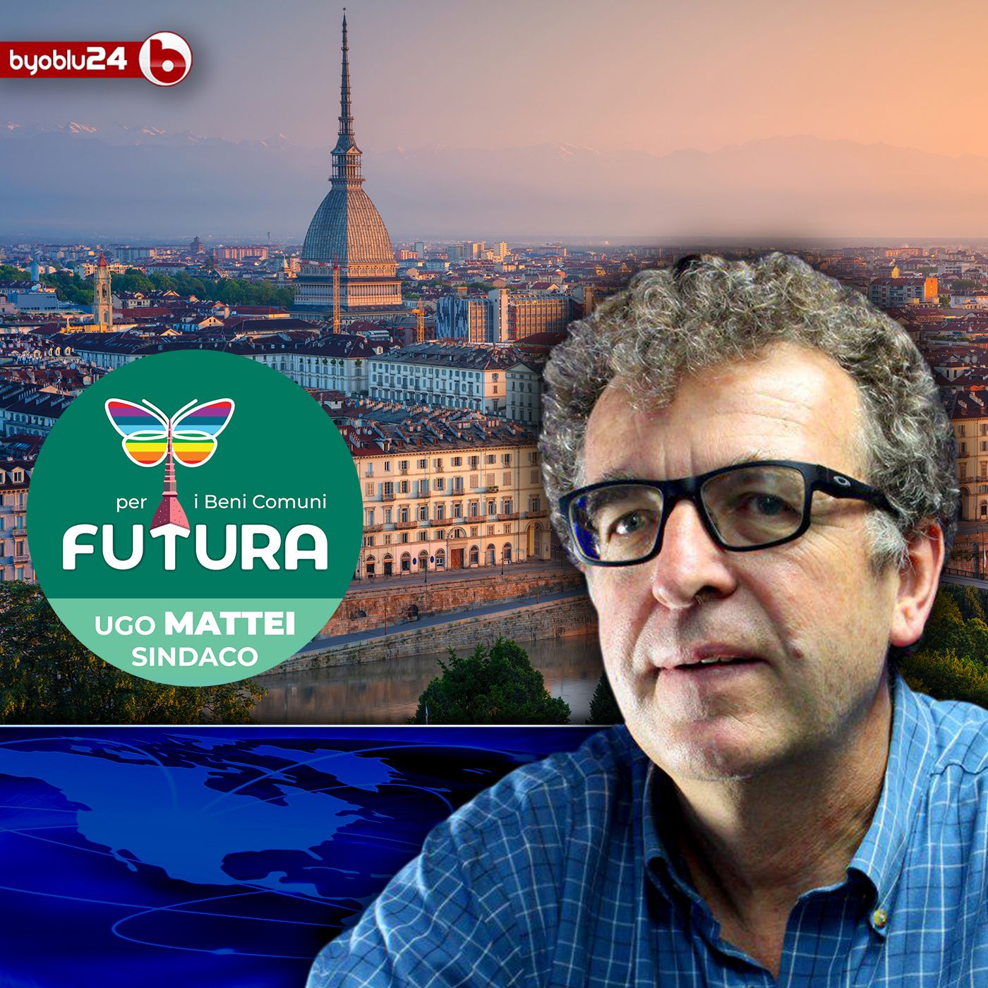 Ecco ‘futura’, la lista civica per i beni comuni a Torino, candidato sindaco Ugo Mattei episode artwork