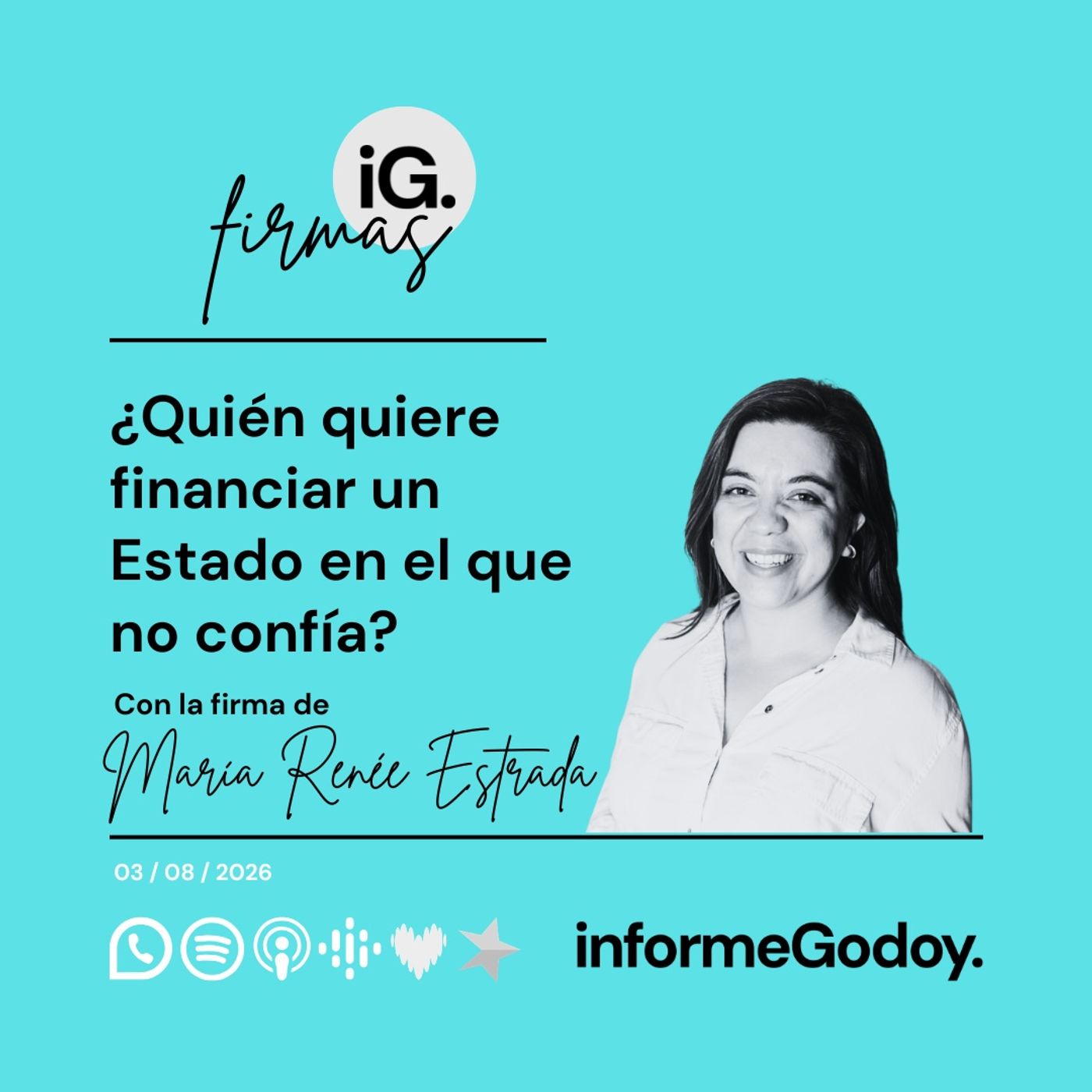 ¿Quién quiere financiar un Estado en el que no confía? | María Renée Estrada episode artwork